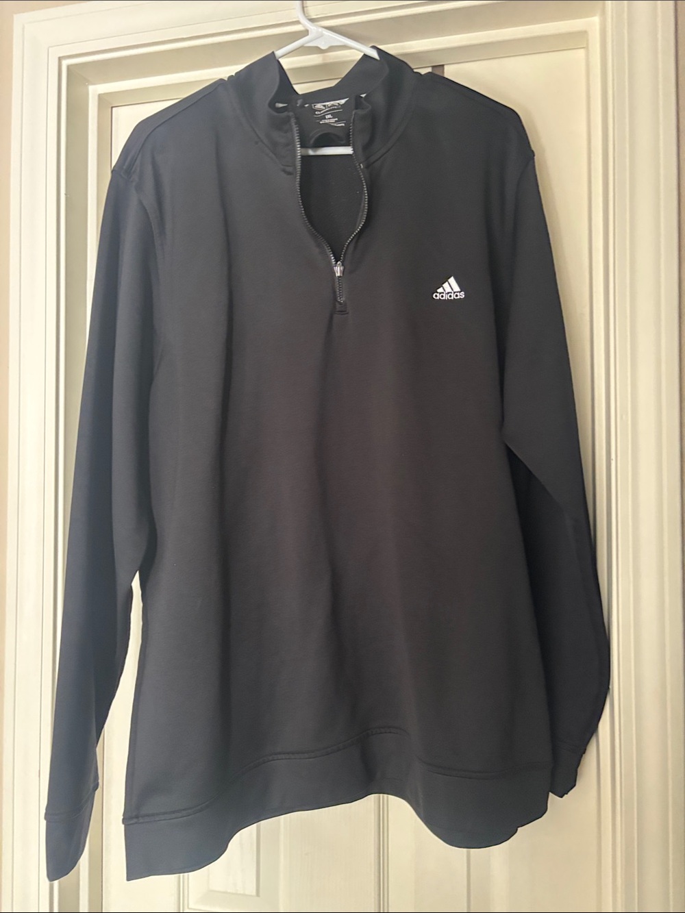 adidas 2XL Men’s Black Half-Zip Pullover ClimaLite wear